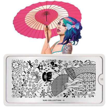 Suki 11 ✦ Nail Stamping Plate - MoYou London