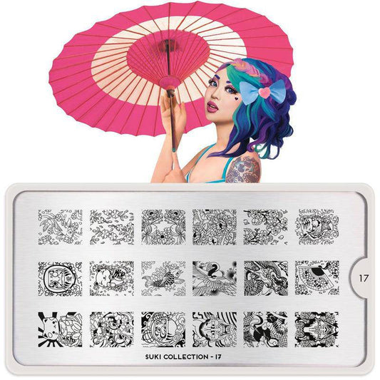 Suki 17 ✦ Nail Stamping Plate - MoYou London