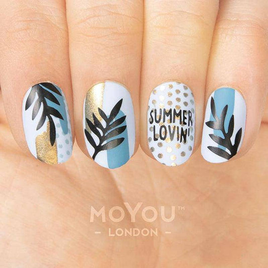 Summer Lovin' 02 ✦ Nail Stamping Plate - MoYou London