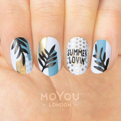 Summer Lovin' 02 ✦ Nail Stamping Plate - MoYou London