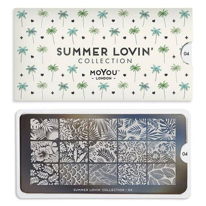 Summer Lovin' 04 ✦ Nail Stamping Plate - MoYou London