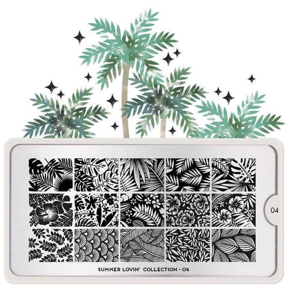 Summer Lovin' 04 ✦ Nail Stamping Plate - MoYou London