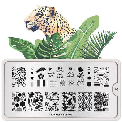 #Summervibes 02 ✦ Nail Stamping Plate - MoYou London