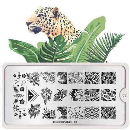 #Summervibes 03 ✦ Nail Stamping Plate - MoYou London
