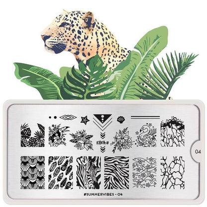 #Summervibes 04 ✦ Nail Stamping Plate - MoYou London