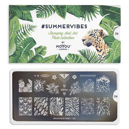 #Summervibes 04 ✦ Nail Stamping Plate - MoYou London
