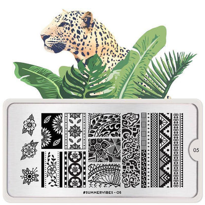 #Summervibes 05 ✦ Nail Stamping Plate - MoYou London