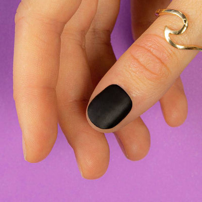Gel Nail Strip ★ Blackout ★ Matte Effect - MoYou London