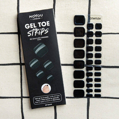 Gel Toe Strip ★ Jet Black - MoYou London