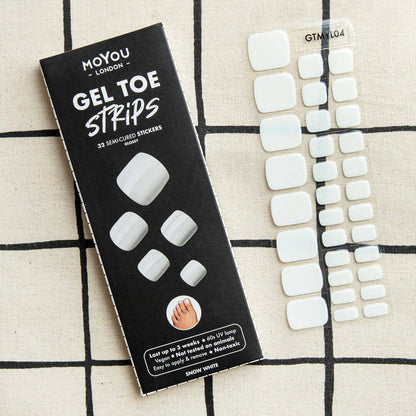 Gel Toe Strip ★ Snow White - MoYou London