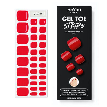 Gel Toe Strip ★ Red Riding Hood - MoYou London