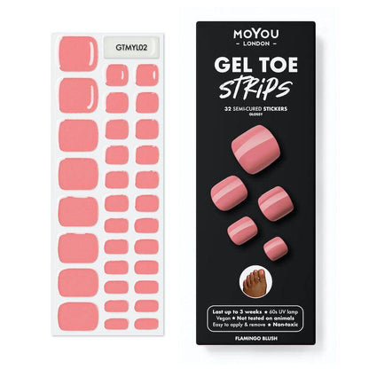 Gel Toe Strip ★ Flamingo Blush - MoYou London