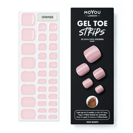 Gel Toe Strip ★ Rose Quartz - MoYou London
