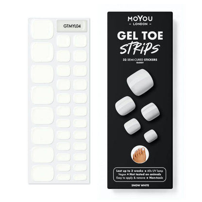 Gel Toe Strip ★ Snow White - MoYou London