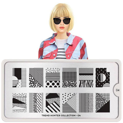 Trend Hunter 04 ✦ Nail Stamping Plate - MoYou London