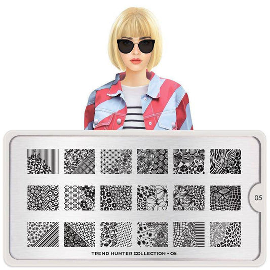 Trend Hunter 05 ✦ Nail Stamping Plate - MoYou London