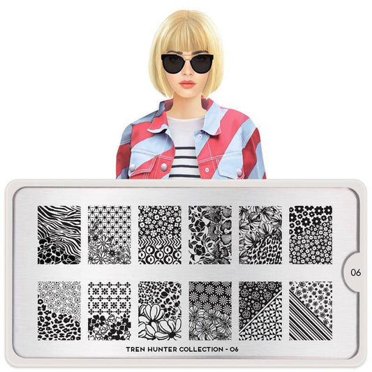 Trend Hunter 06 ✦ Nail Stamping Plate - MoYou London