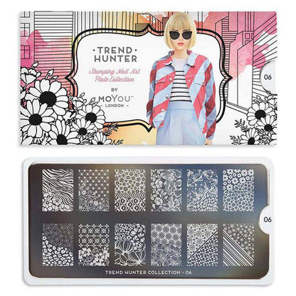 Trend Hunter 06 ✦ Nail Stamping Plate - MoYou London