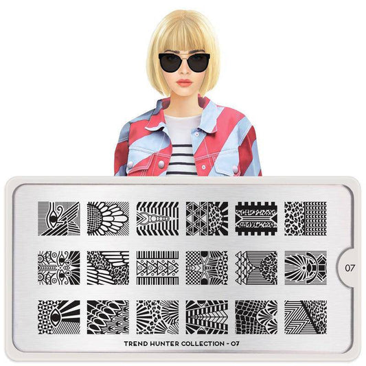 Trend Hunter 07 ✦ Nail Stamping Plate - MoYou London