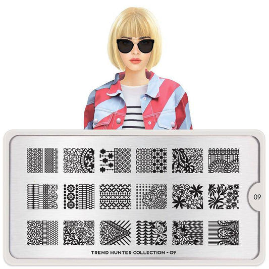 Trend Hunter 09 ✦ Nail Stamping Plate - MoYou London