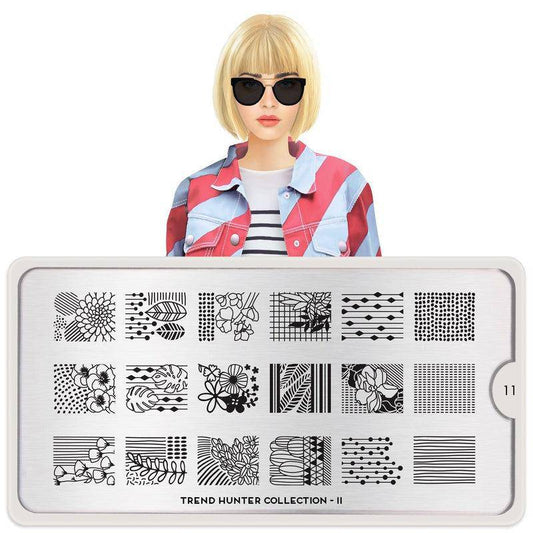 Trend Hunter 11 ✦ Nail Stamping Plate - MoYou London