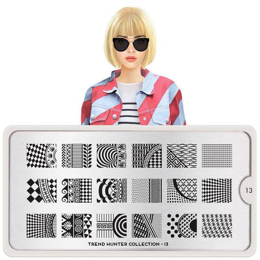 Trend Hunter 13 ✦ Nail Stamping Plate - MoYou London