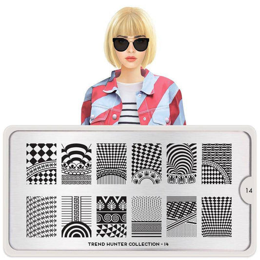 Trend Hunter 14 ✦ Nail Stamping Plate - MoYou London