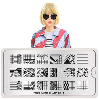 Trend Hunter 15 ✦ Nail Stamping Plate - MoYou London