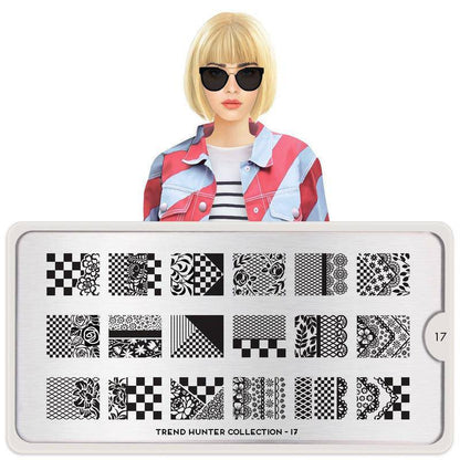 Trend Hunter 17 ✦ Nail Stamping Plate - MoYou London