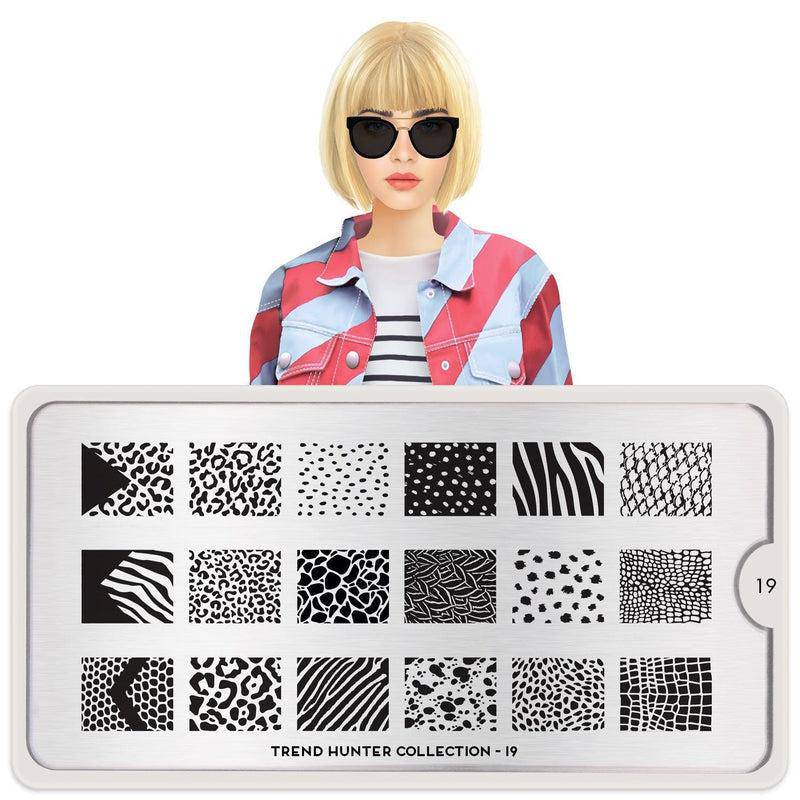 Trend Hunter 19 ✦ Nail Stamping Plate - MoYou London
