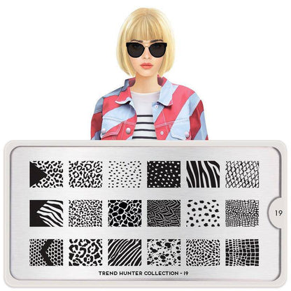 Trend Hunter 19 ✦ Nail Stamping Plate - MoYou London