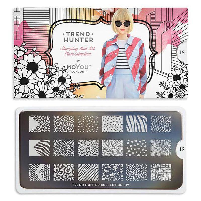 Trend Hunter 19 ✦ Nail Stamping Plate - MoYou London