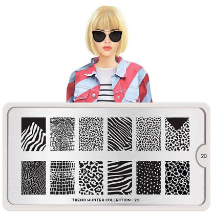 Trend Hunter 20 ✦ Nail Stamping Plate - MoYou London
