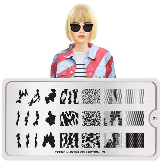 Trend Hunter 21 ✦ Nail Stamping Plate - MoYou London