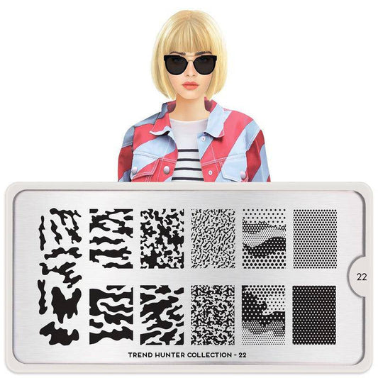 Trend Hunter 22 ✦ Nail Stamping Plate - MoYou London