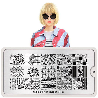 Trend Hunter 24 ✦ Nail Stamping Plate - MoYou London