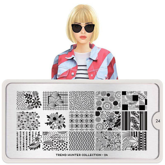 Trend Hunter 24 ✦ Nail Stamping Plate - MoYou London