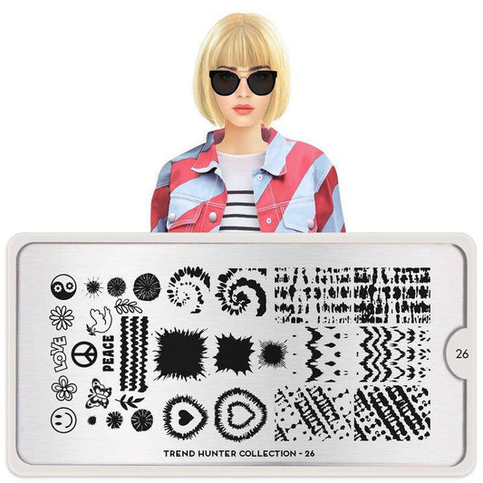 Trend Hunter 26 ✦ Nail Stamping Plate - MoYou London