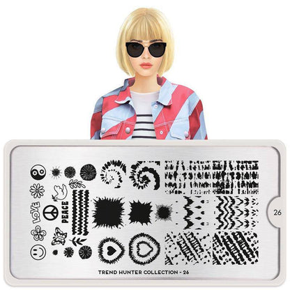 Trend Hunter 26 ✦ Nail Stamping Plate - MoYou London