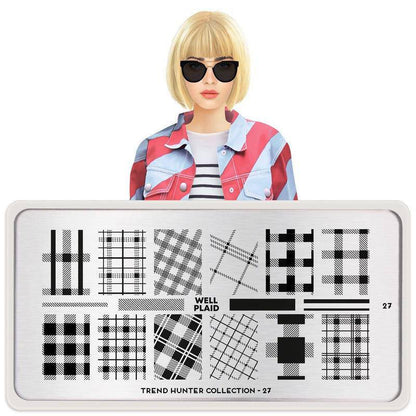 Trend Hunter 27 ✦ Nail Stamping Plate - MoYou London