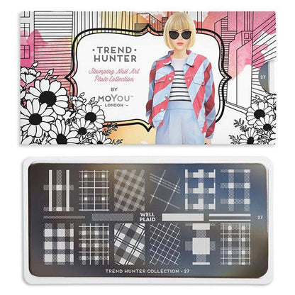 Trend Hunter 27 ✦ Nail Stamping Plate - MoYou London