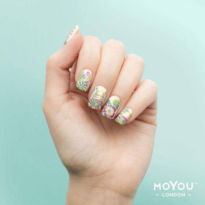 Tropical 02 ✦ Nail Stamping Plate - MoYou London