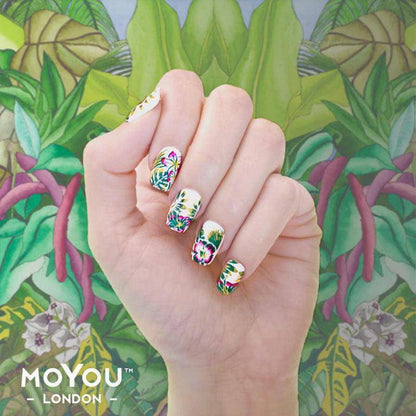 Tropical 08 ✦ Nail Stamping Plate - MoYou London