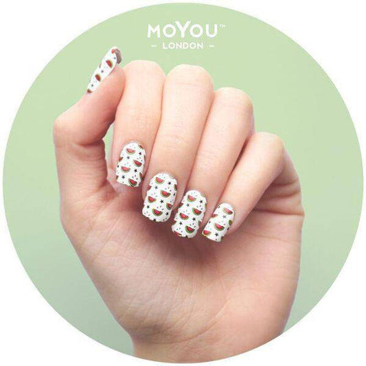 Tropical 17 ✦ Nail Stamping Plate - MoYou London