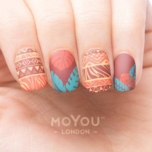 Tropical 23 ✦ Nail Stamping Plate - MoYou London