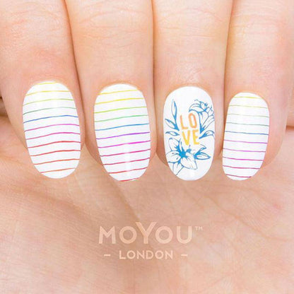 Tropical 33 ✦ Nail Stamping Plate - MoYou London