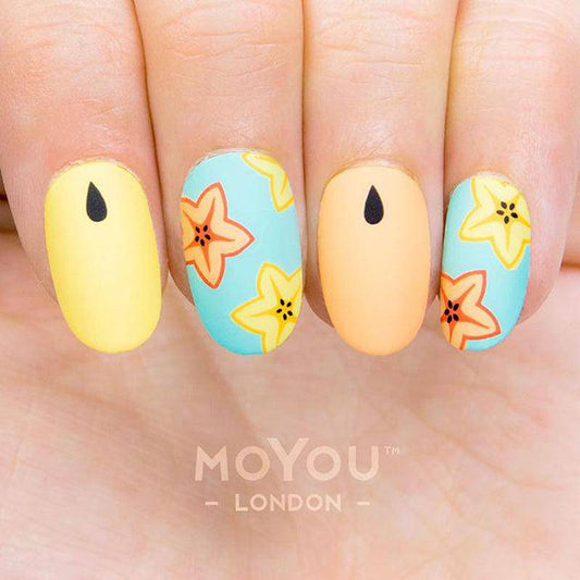 Tropical 34 ✦ Nail Stamping Plate - MoYou London