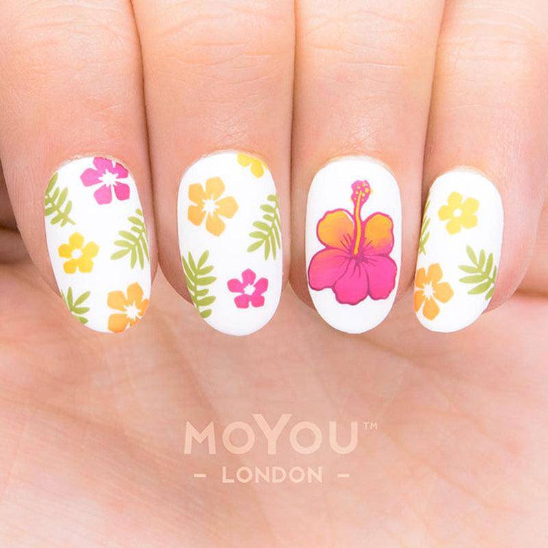 Tropical 35 ✦ Nail Stamping Plate - MoYou London