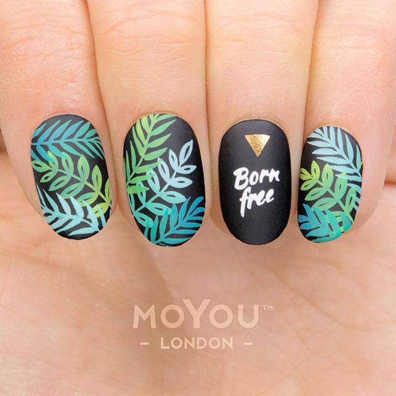 Tropical 36 ✦ Nail Stamping Plate - MoYou London