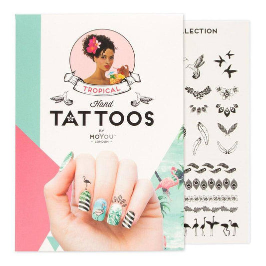 Tropical Tattoo Black 01 - MoYou London